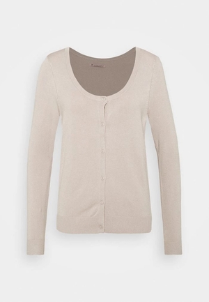 Cardigan ANNA FIELD Anna Field Open Crew Cardigan Beige Femme | ILM-3601153